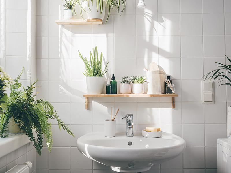 cómo decorar un aseo pequeño