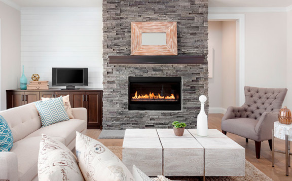 Cómo decorar un salón con chimenea