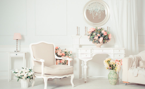decoración shabby chic