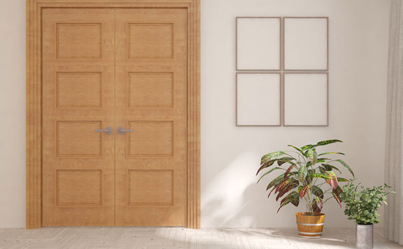 Puertas pintadas originales