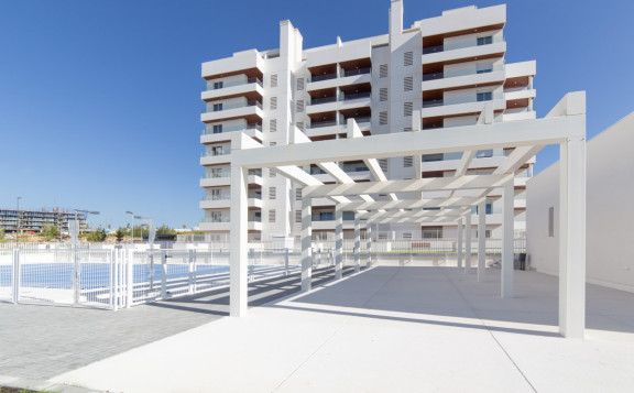 Zonas comunes de los pisos nuevos en alquiler en Tres Cantos