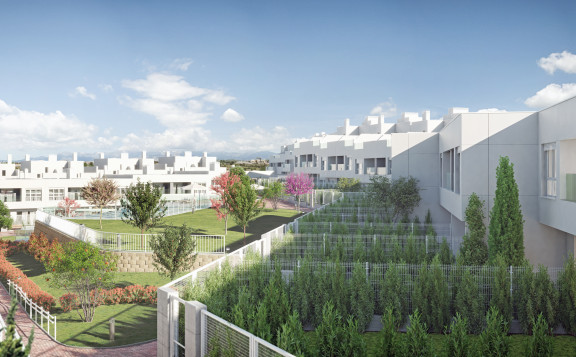 Obra nueva tres cantos, Arabona II - Árboles