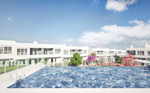 Obra nueva tres cantos, Arabona II - Piscina