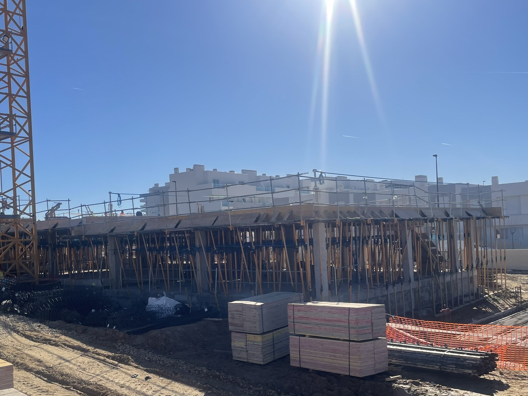 Encofrado en estructura