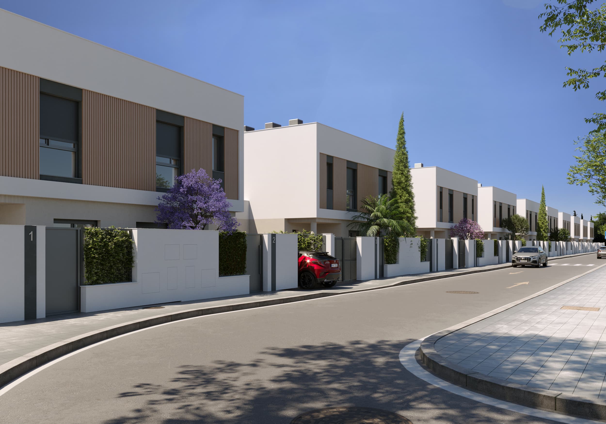 Borobia Fase I: chalets adosados en la mejor zona de San Juan de Aznalfarache