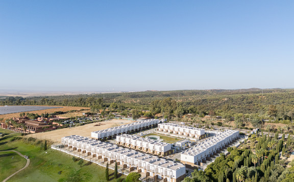 Vista aérea de Hato Verde Soul, muy cerca de Sevilla