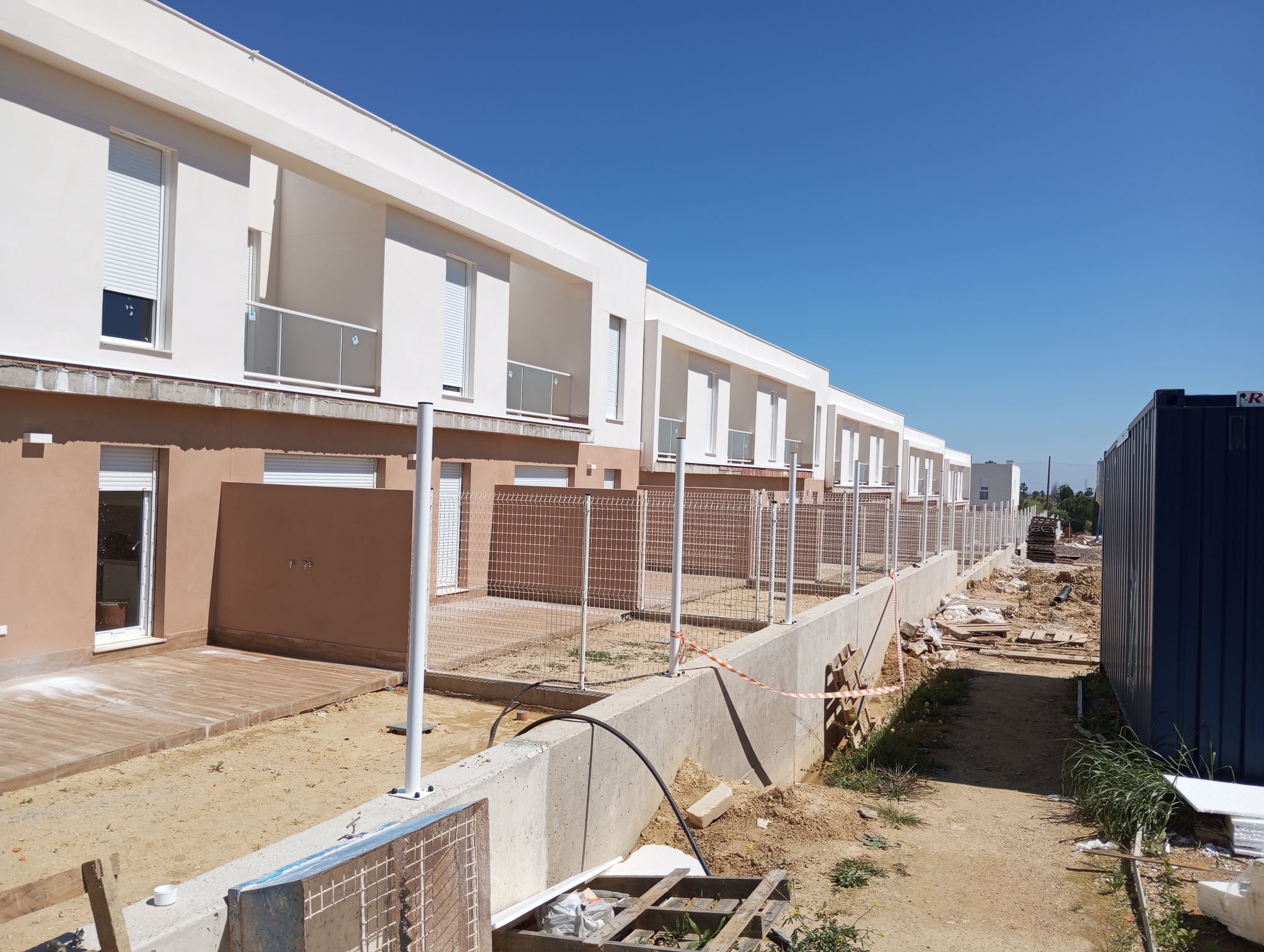 Vista general del conjunto residencial.