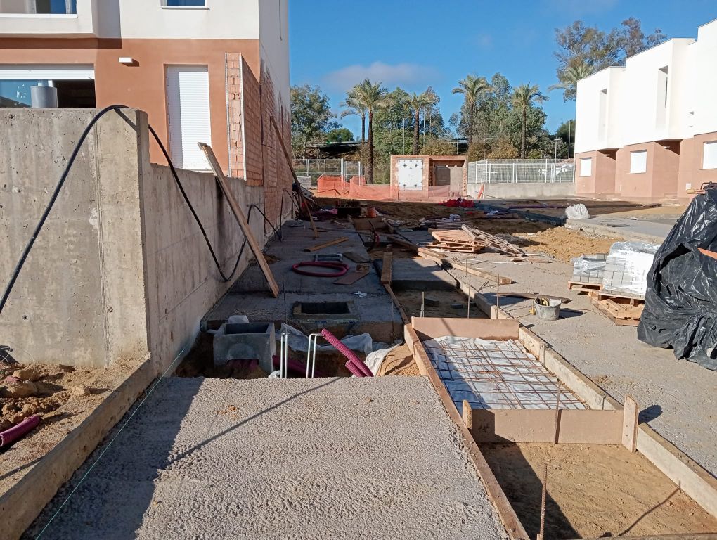 Urbanización en proceso