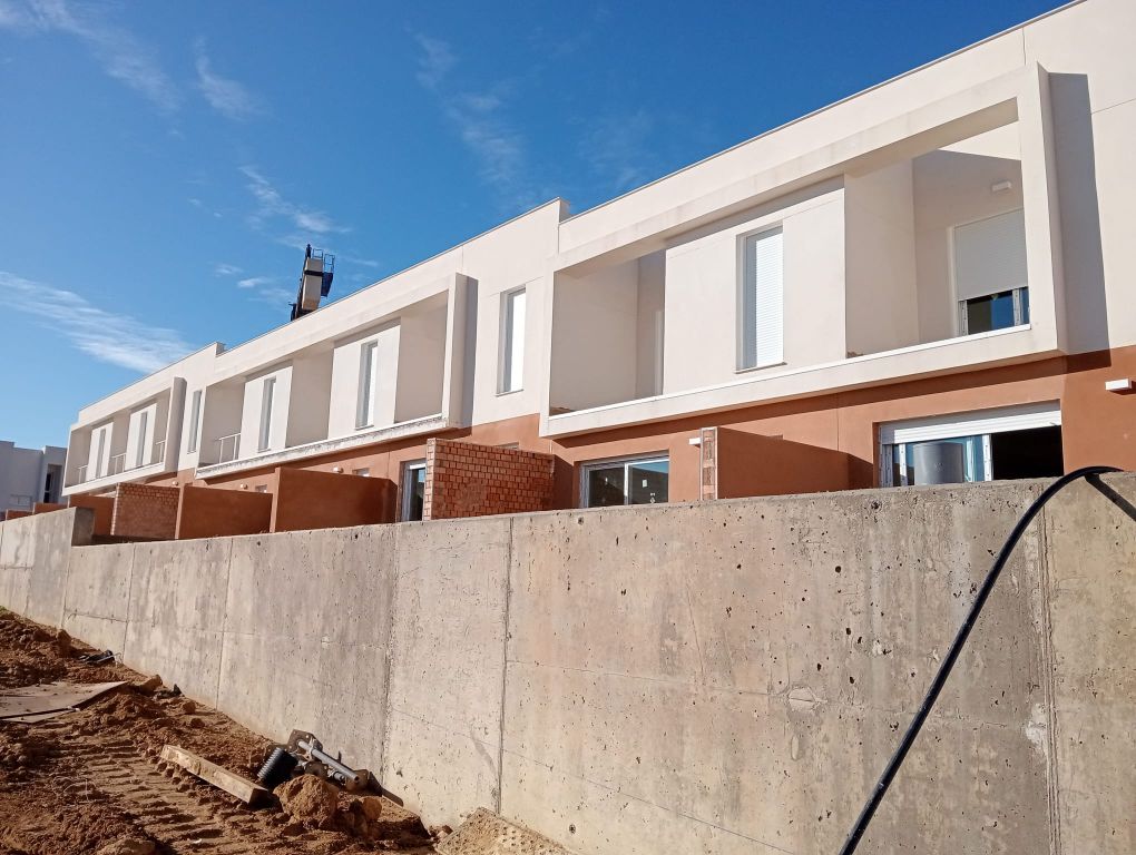 Terrazas en construcción