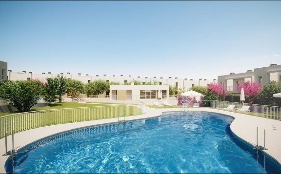 Chalets con grandes zonas comunes en Sierra Norte Sevilla