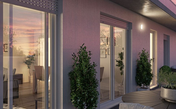 Obra nueva en el centro de Sabadell con áticos con amplias terrazas