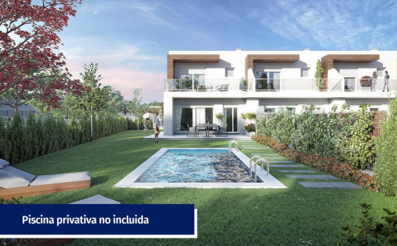 Obra nueva con piscina privada (opcional) cerca de Alicante Golf