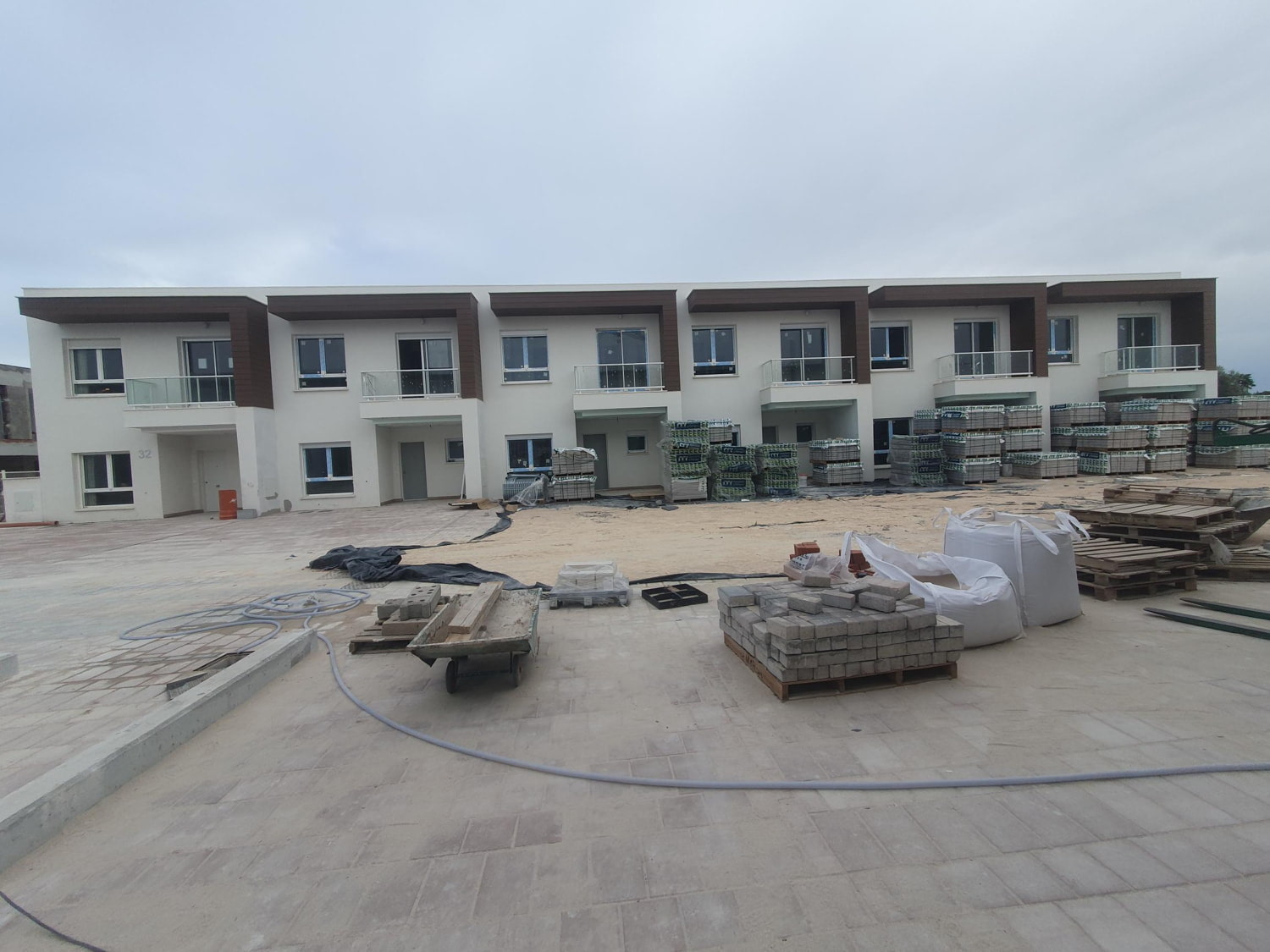 Evolución bloque 6 de las nuevas viviendas en San Juan de Alicante