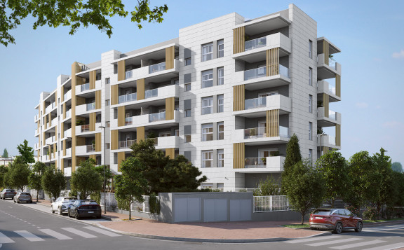 Fachada de la promoción