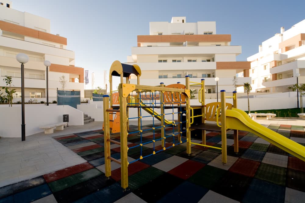 zonas infantiles obra nueva roquetas de mar