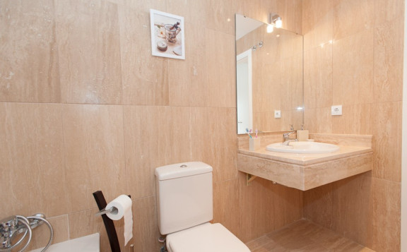 Chalet guillena obra nueva baño