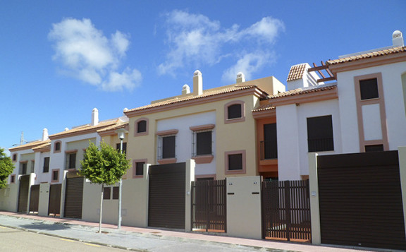 Exteriores chalets obra nueva Guillena