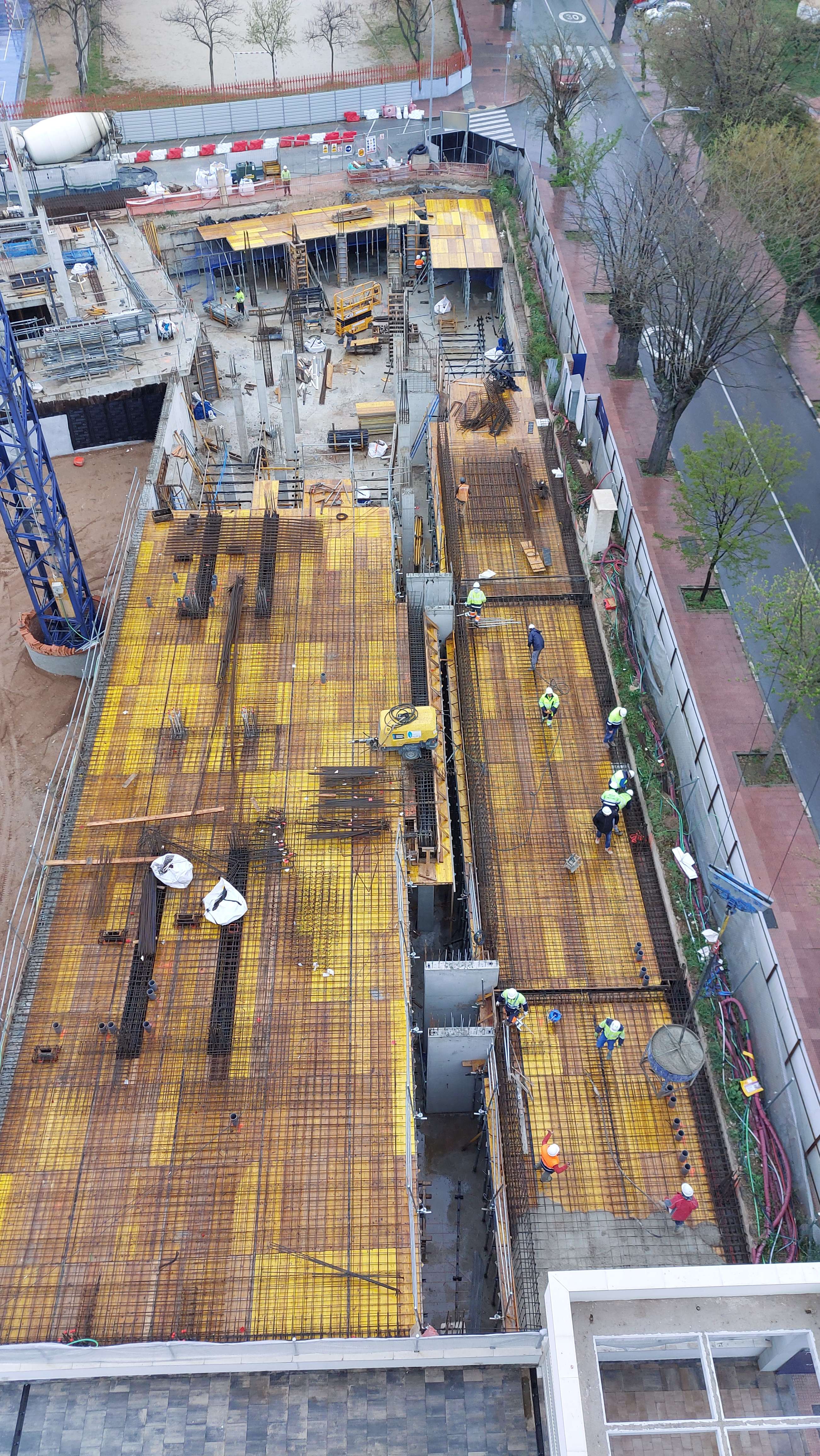 Fotos obra de Parque del Ensanche Fase 3 marzo 2024