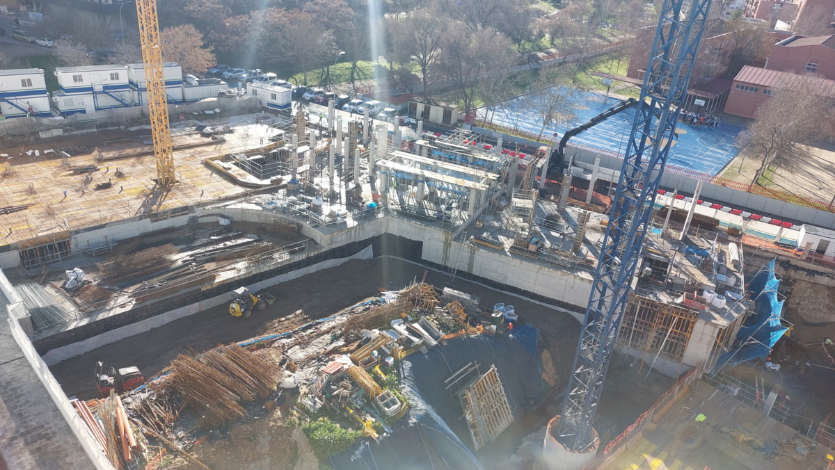 Fotos obra de Parque del Ensanche Fase 3 febrero 2024