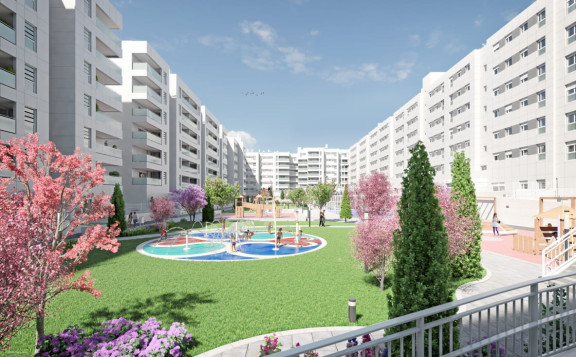 Pisos nuevos en Alcalá de Henares, Parque del Ensanche Fase 3