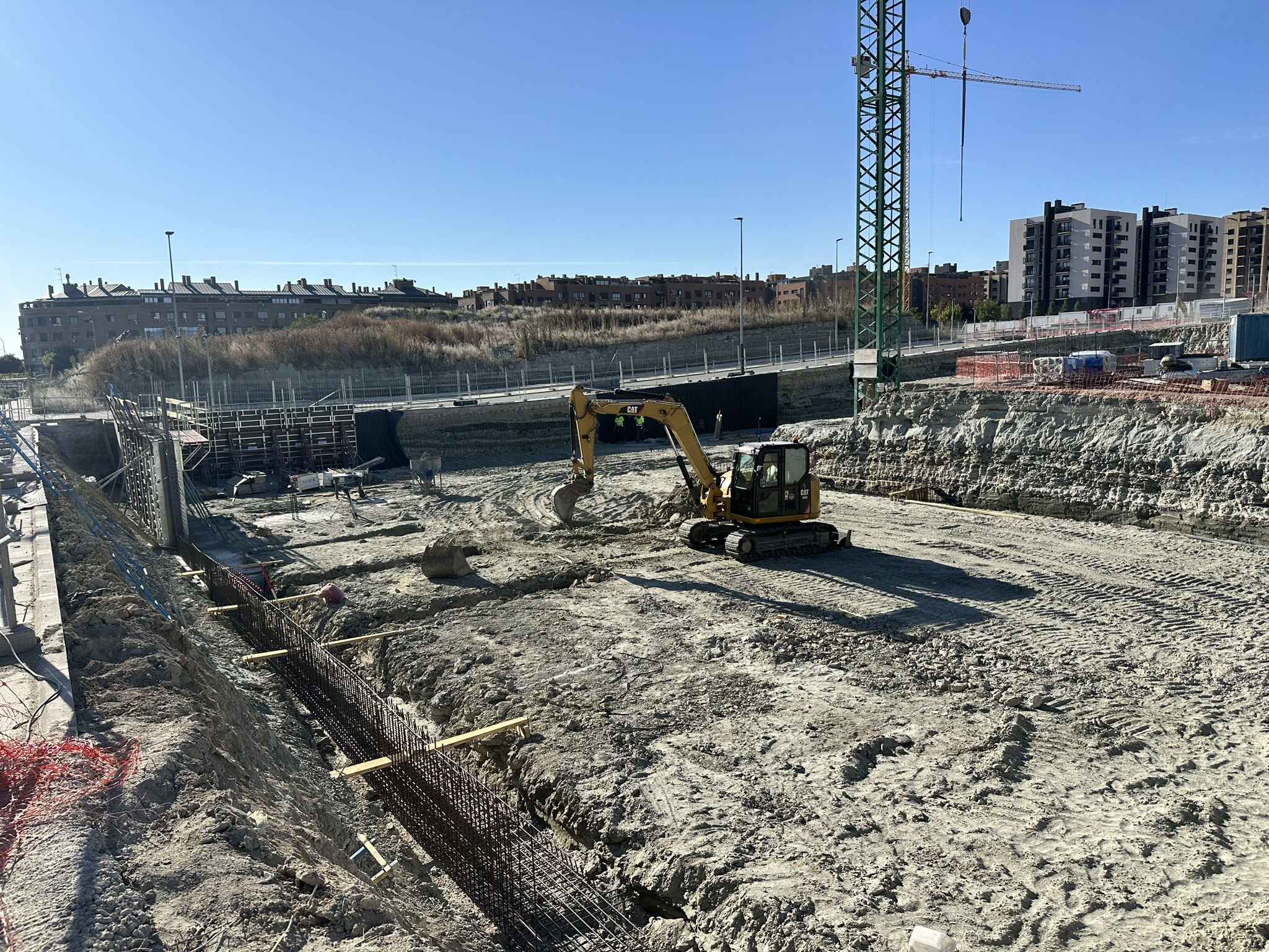 Comienzo cimentación y estructura