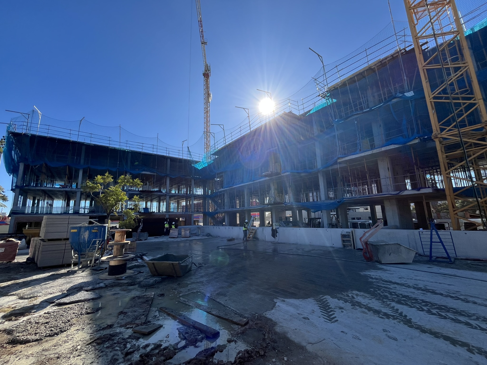 Hormigonado techo P3