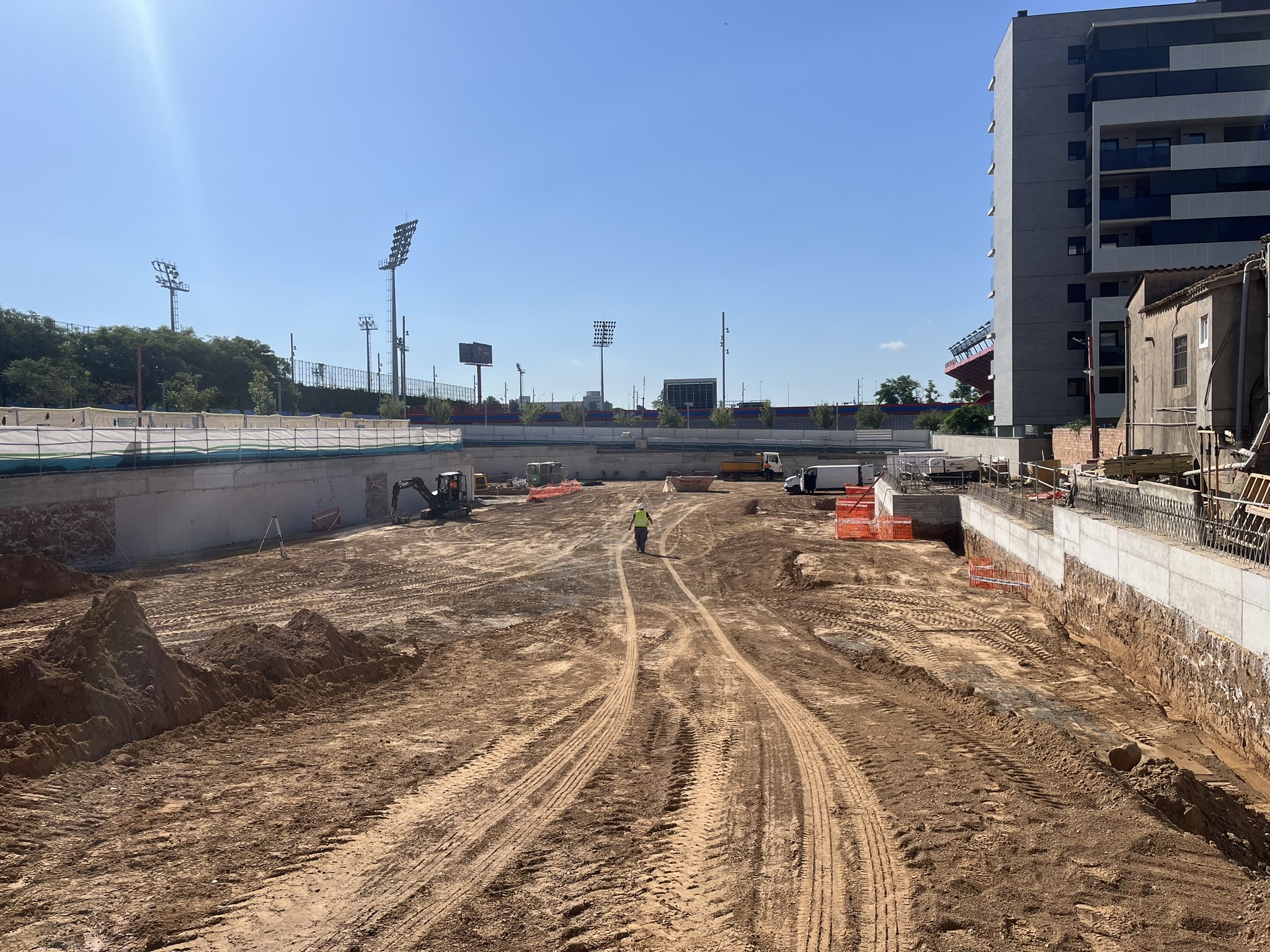 Ejecución de viga de coronación