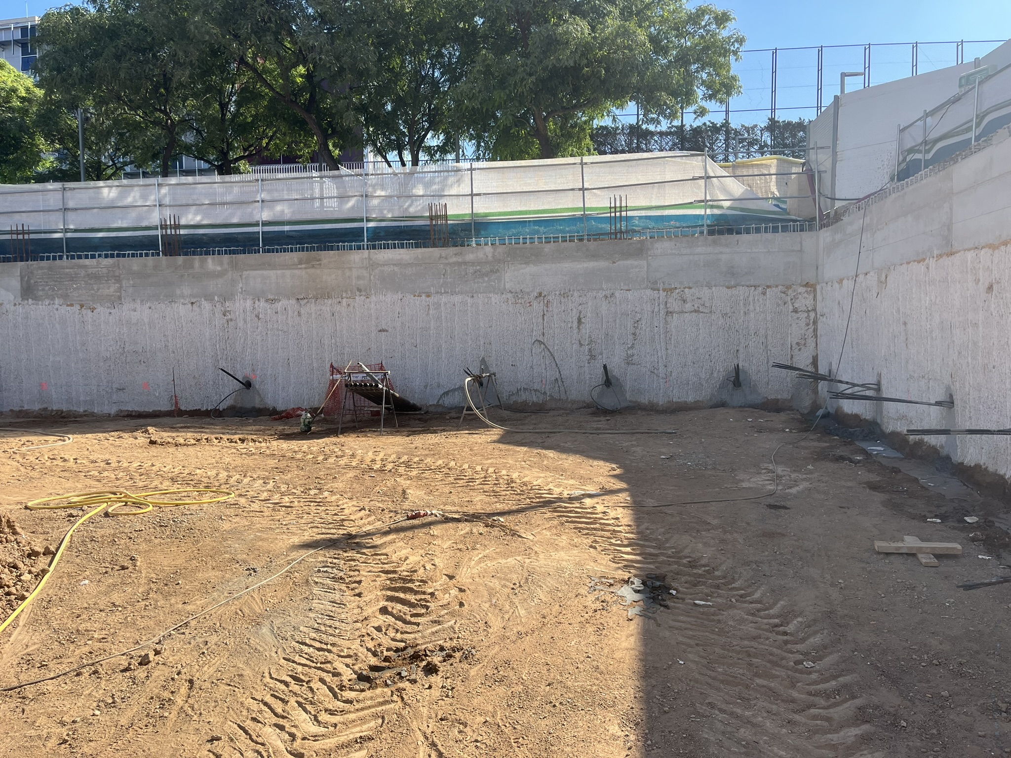 Preparación de zonas de trabajo