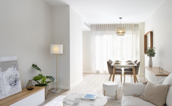 comedor zona sofá piso piloto