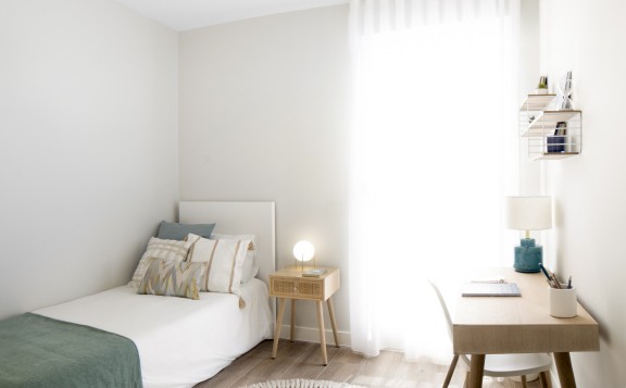 habitación escritorio piso piloto