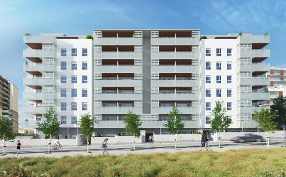 Fachada obra nueva en Sant Joan Despí, Fase 2