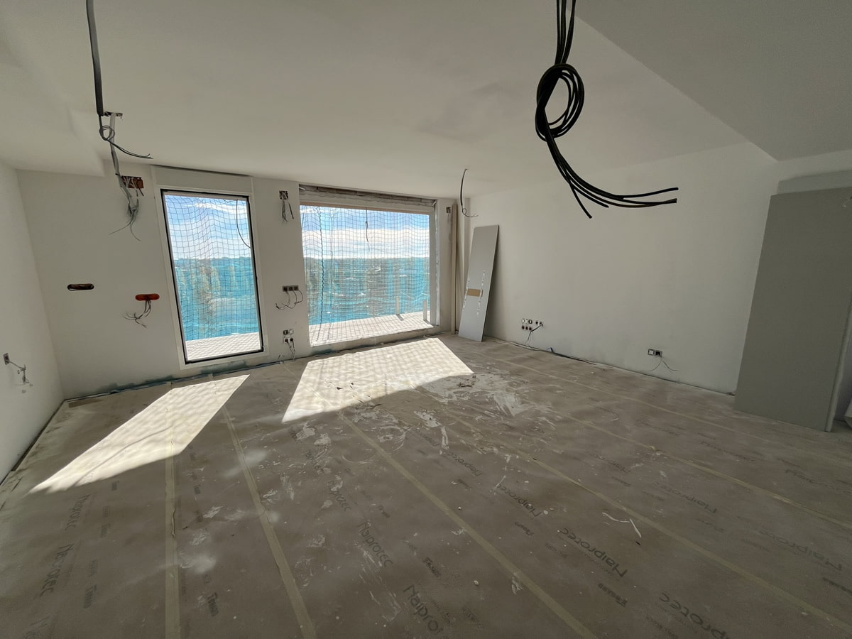 Avance estado pisos nueva construcción Les Masies II diciembre 2023