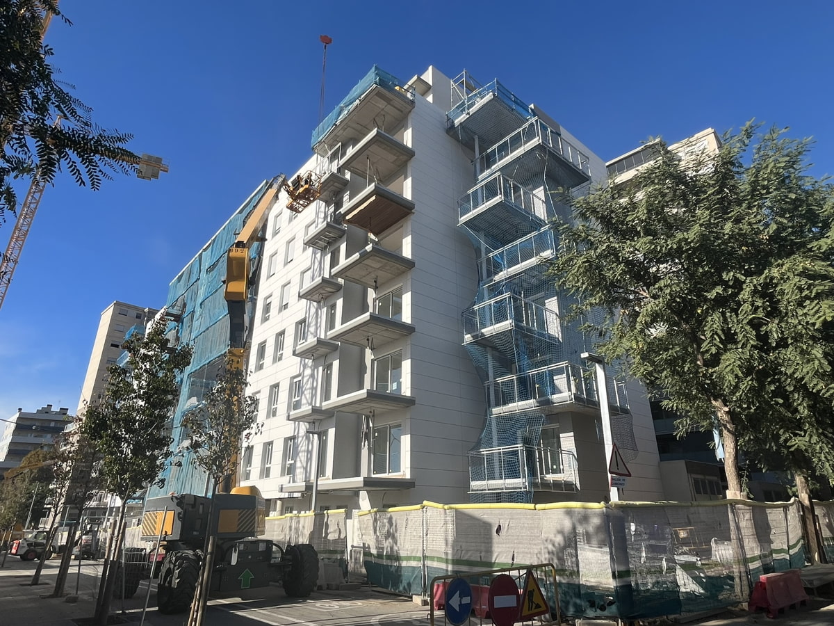 Avance obras en Les Masies II diciembre 2023