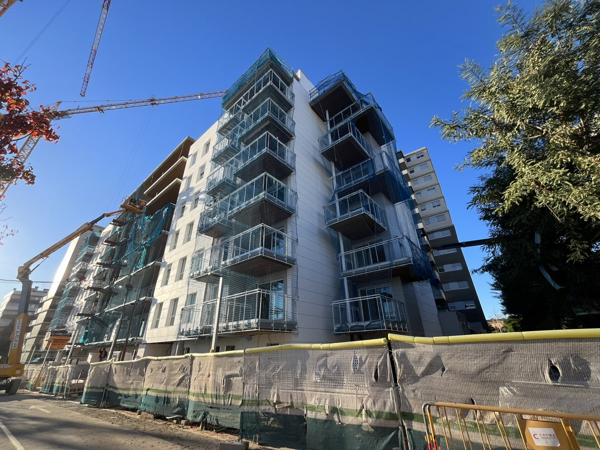 Estado obras Masies 2 en Sant Joan Despi