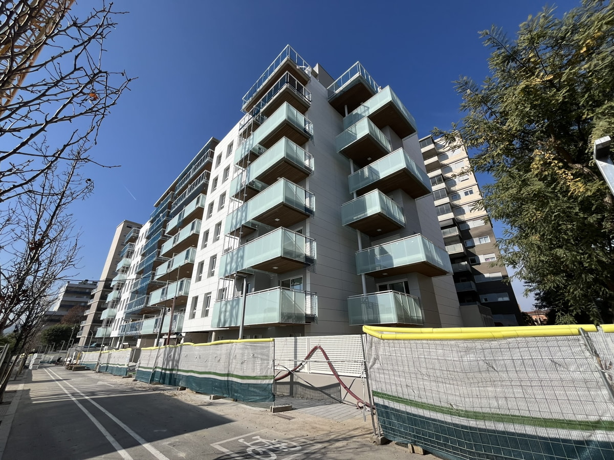 Avance fachada de Les Masies Fase II