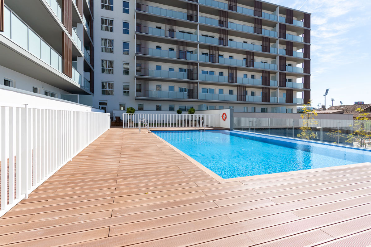 Obra nueva con piscina en Les Masies