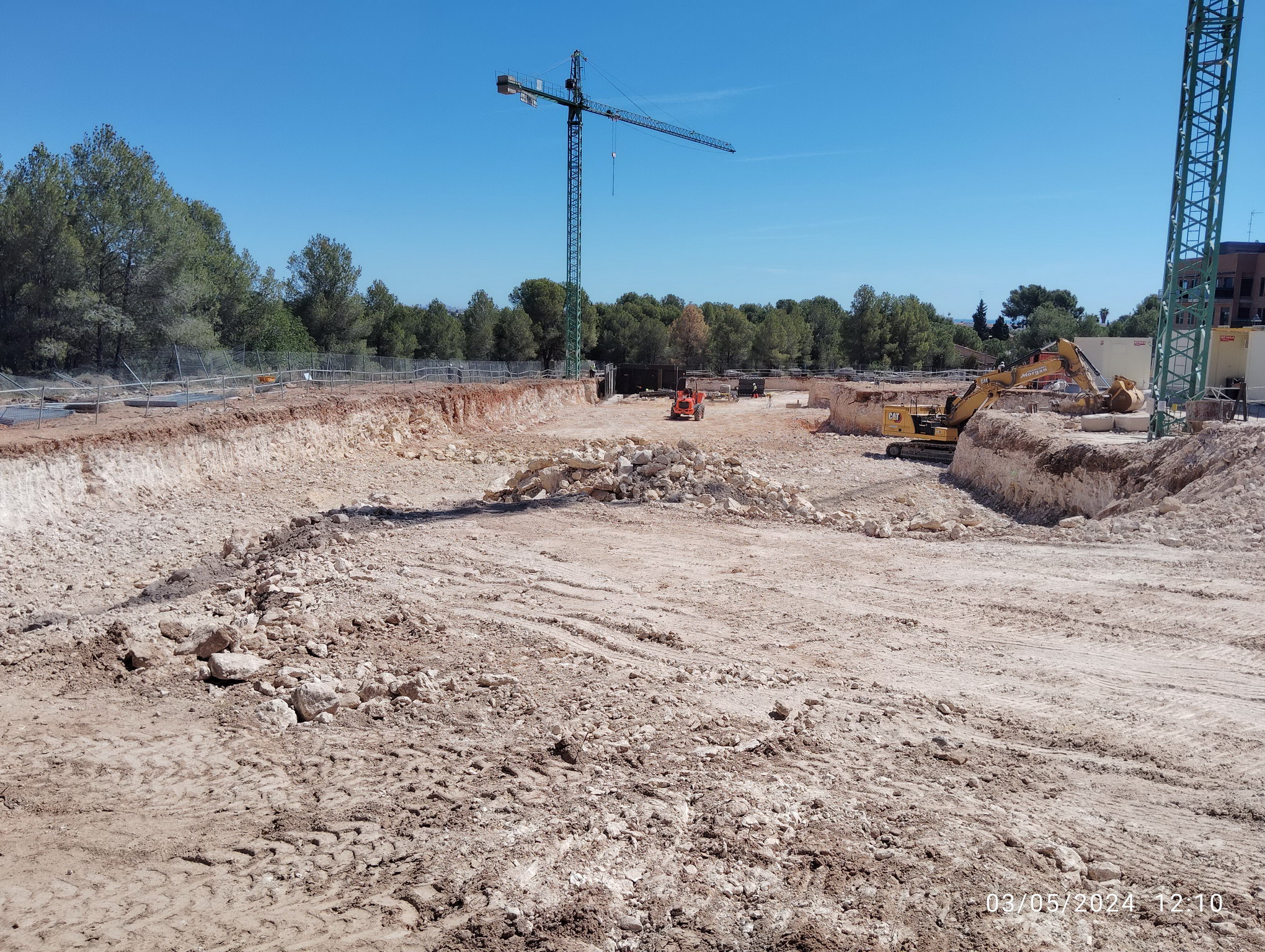 Avance obras pisos nuevos en Rocafort (Valencia) 