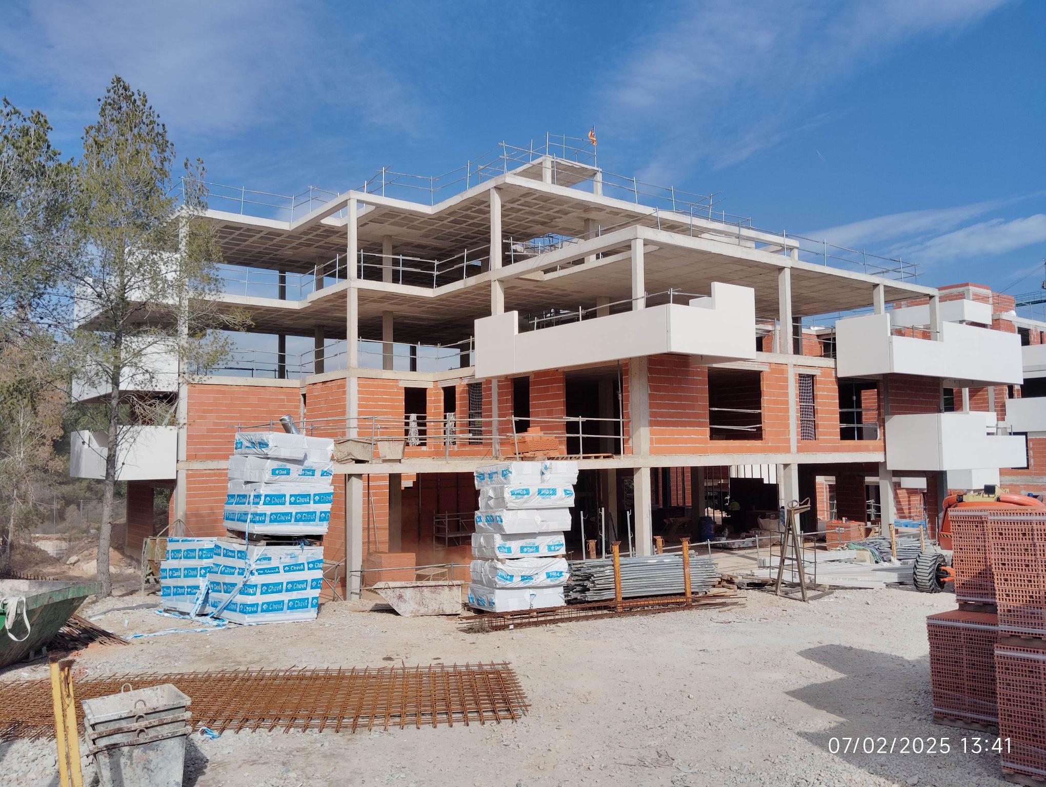 Estructura con ladrillo