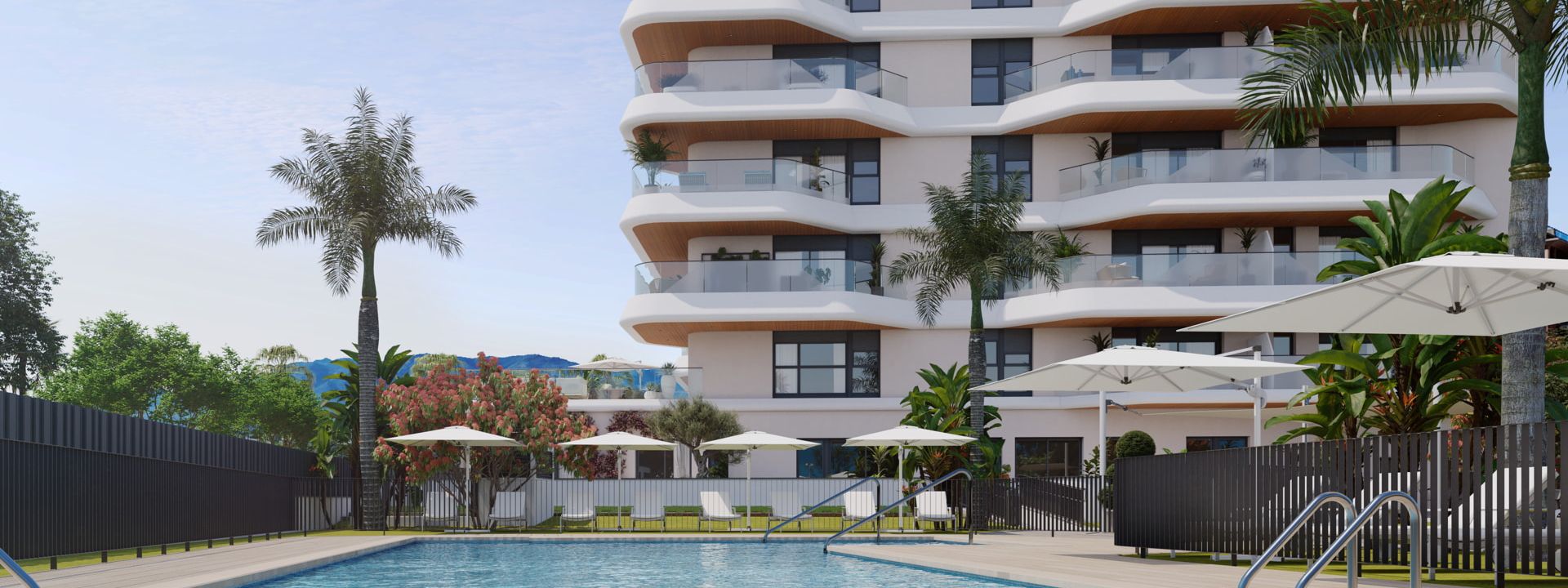 Pisos nuevos en Playa Misericordia de Málaga