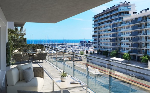 Terrazas vistas al mar pisos de Somnia Mare by Portum