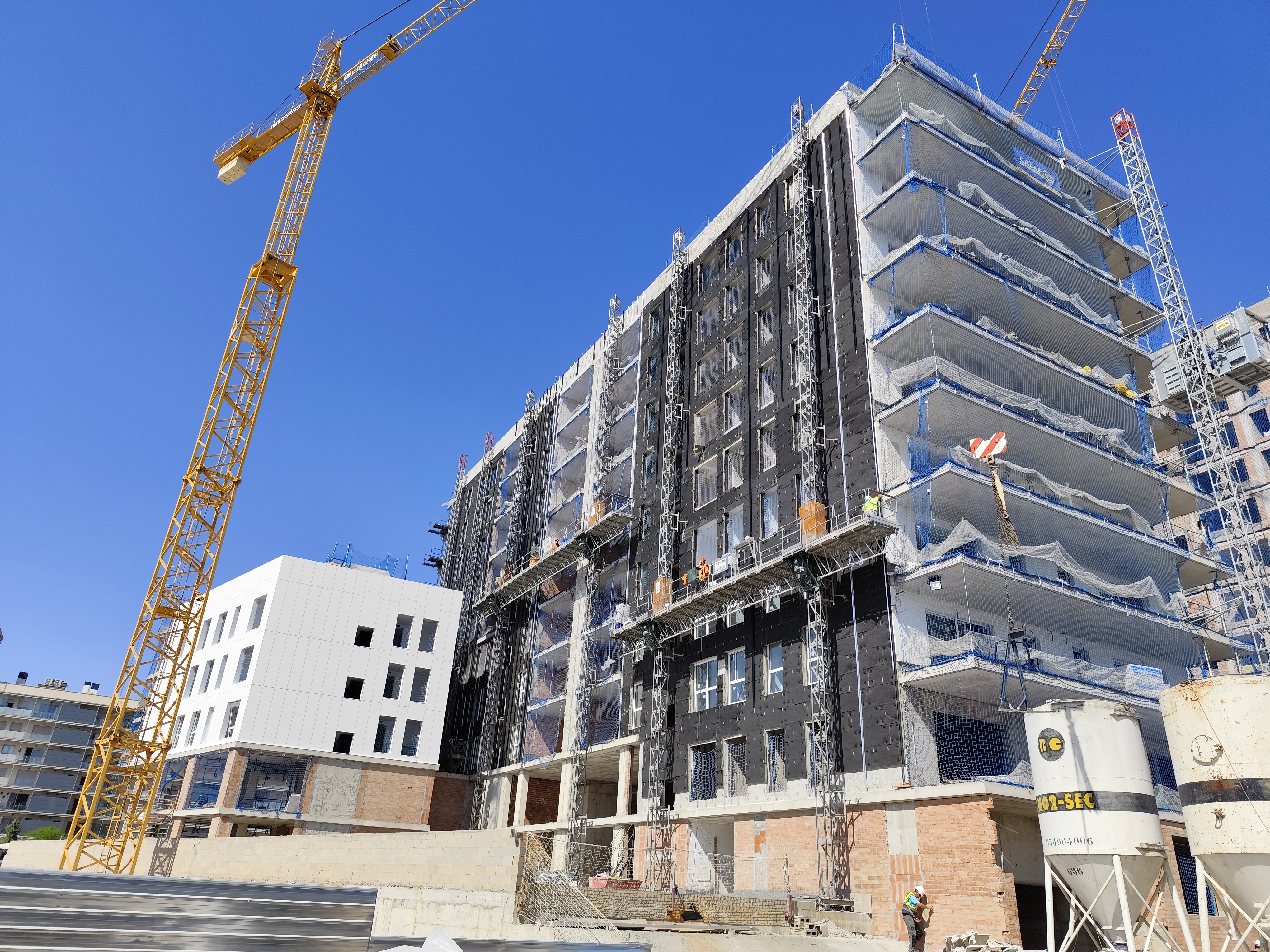 Avance de obra fachada 2024