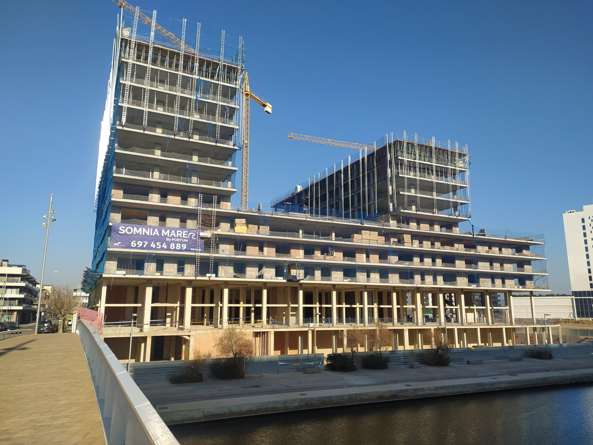 Avance obras de Somnia Mare by Portum enero 2024