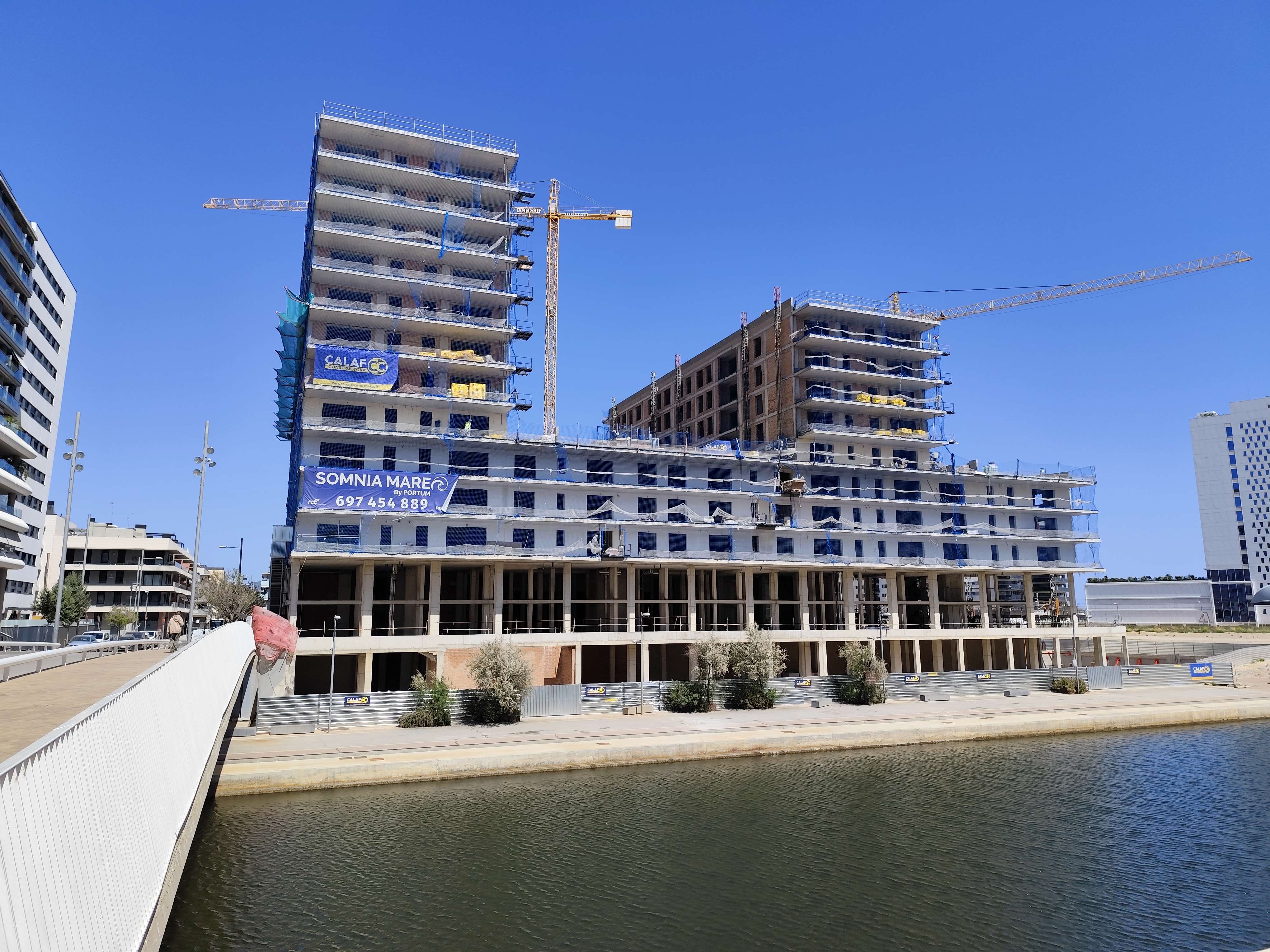 Próxima promoción pisos nuevos en Badalona Port