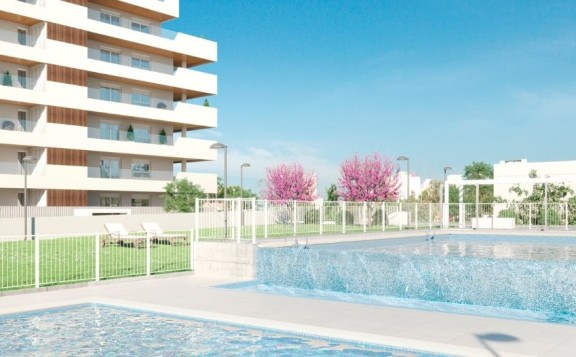 Pisos obra nueva con piscina en Tres Cantos
