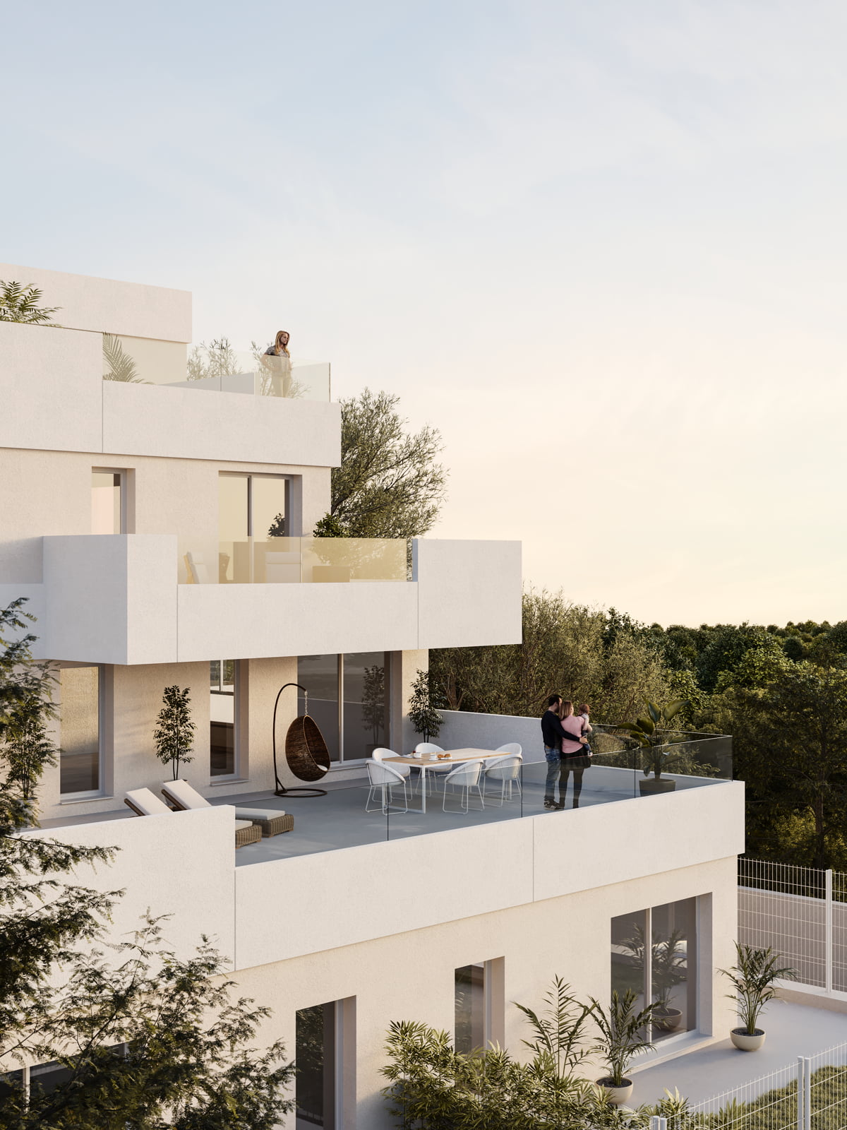 Promoción de obra nueva en Rocafort con amplias terrazas