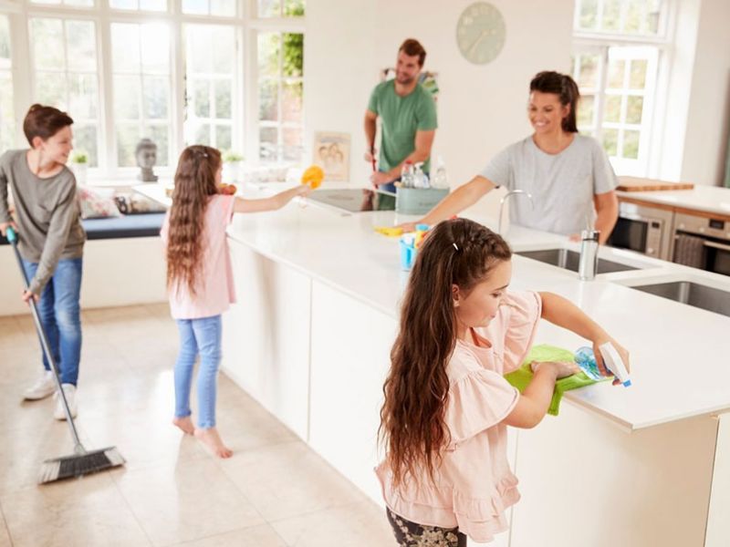 tareas hogar familia