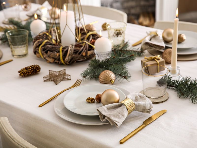 Compartir 65+ imagen ideas para poner la mesa en navidad