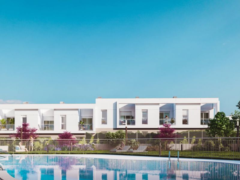 Chalets nuevos en Las Pajanosas, Guillena
